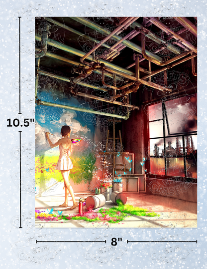 "Better Tomorrow" by ©Yuumei Decorative Diamond Painting Release Papers