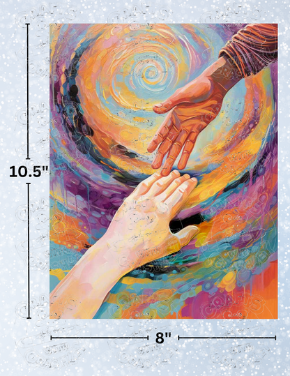 "Together Towards Tomorrow" by Stacy Deal Decorative Diamond Painting Release Papers