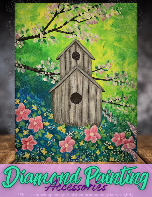 "Bird House" by ©Kaleena Kollmeier Premium Accessories for Diamond Painting