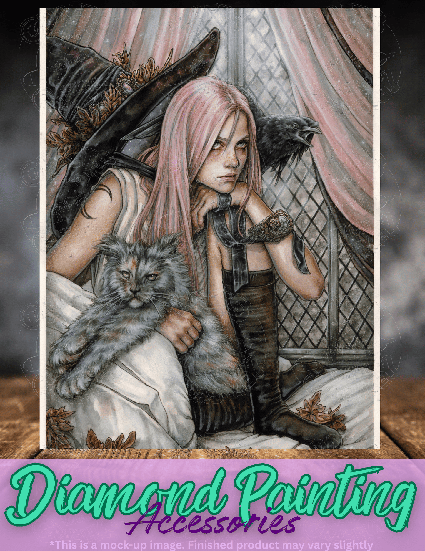 "Never Alone" by ©Enys Guerrero Premium Accessories for Diamond Painting