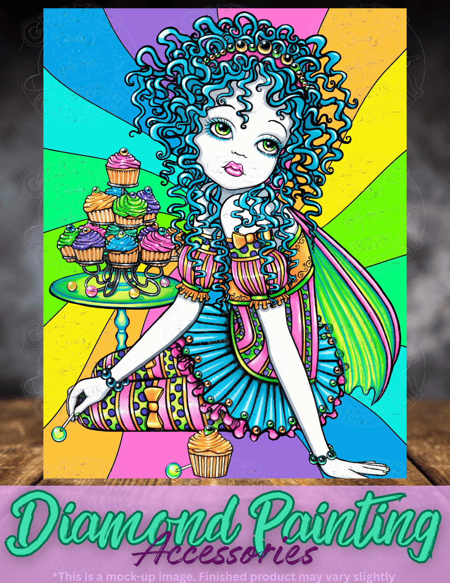 "Buttercup" by ©Myka Jelina Premium Accessories for Diamond Painting