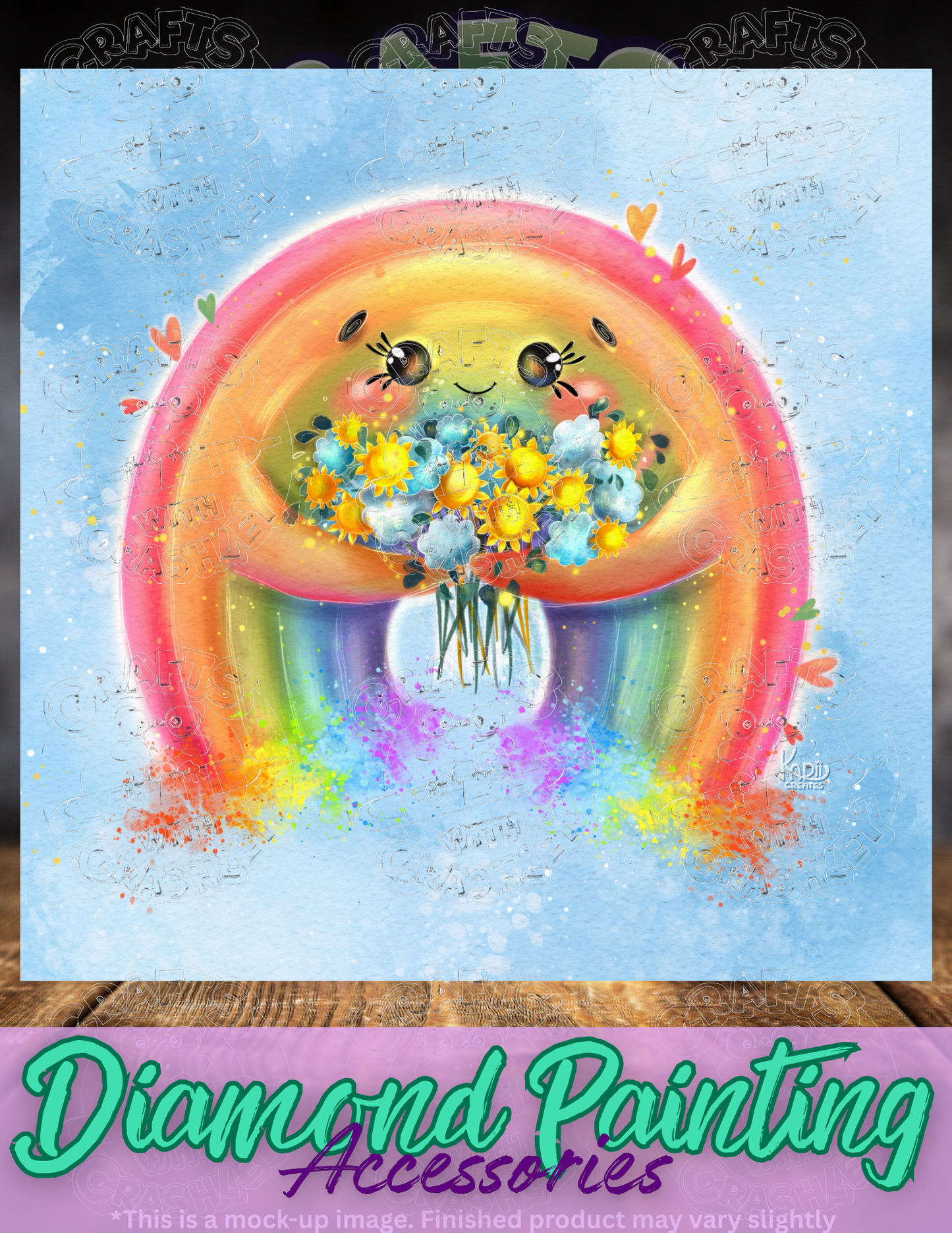 "Let Your True Colors Shine" by ©Karii Creates Premium Accessories for Diamond Painting