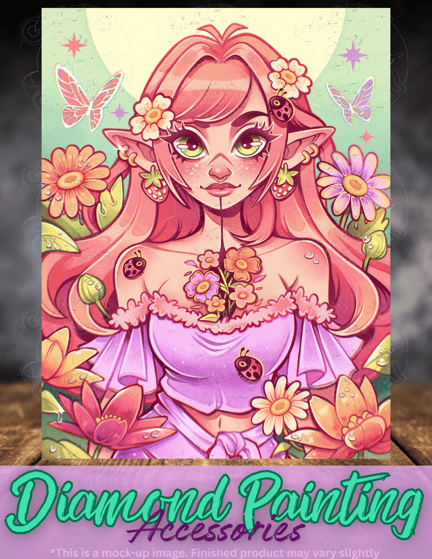 "Spring Elf" by ©Mrs Butter D Premium Accessories for Diamond Painting