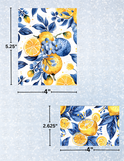 "Lemon Delight" Decorative Diamond Painting Release Paper