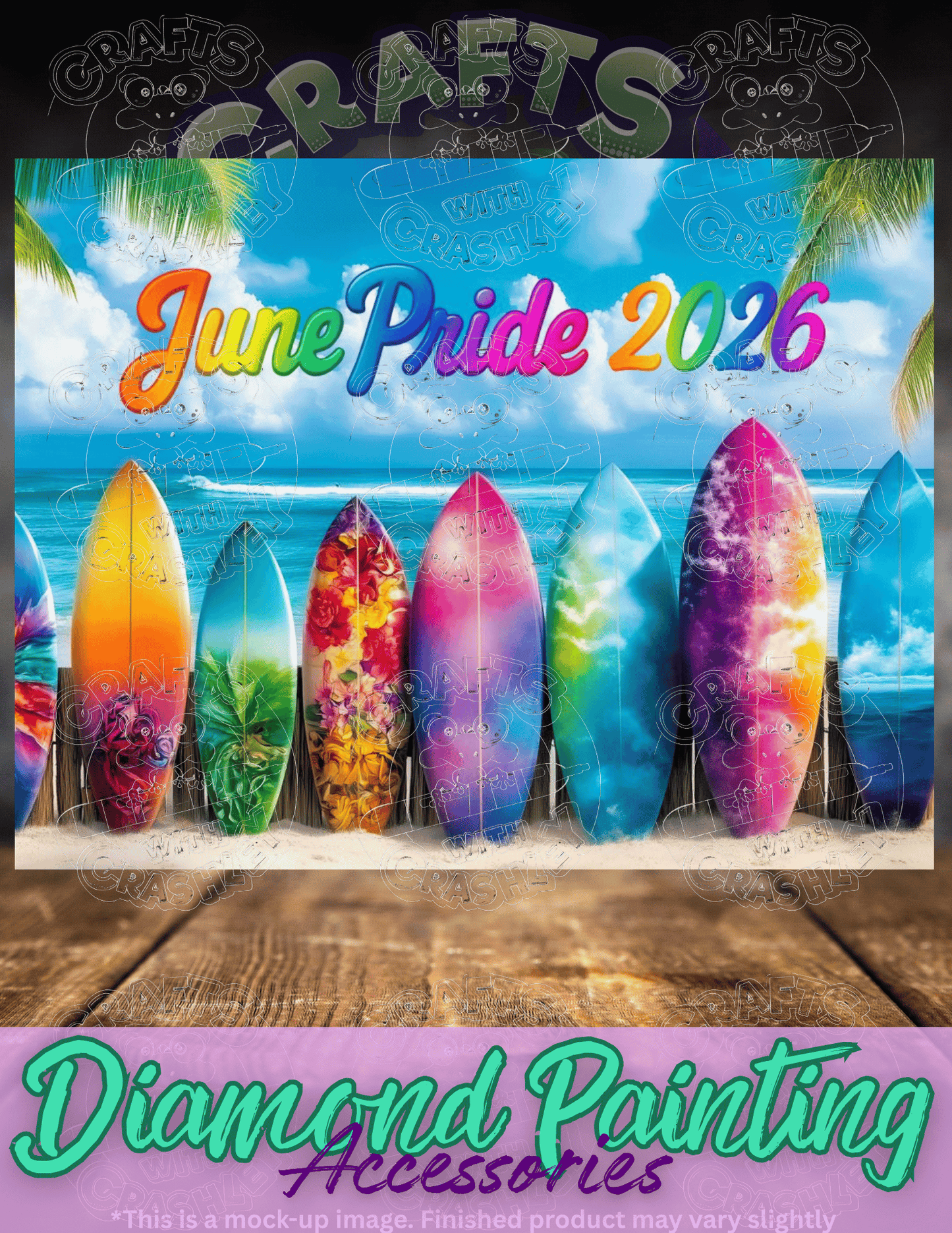 "June Pride 2026" by ©Stacy Deal Premium Accessories for Diamond Painting
