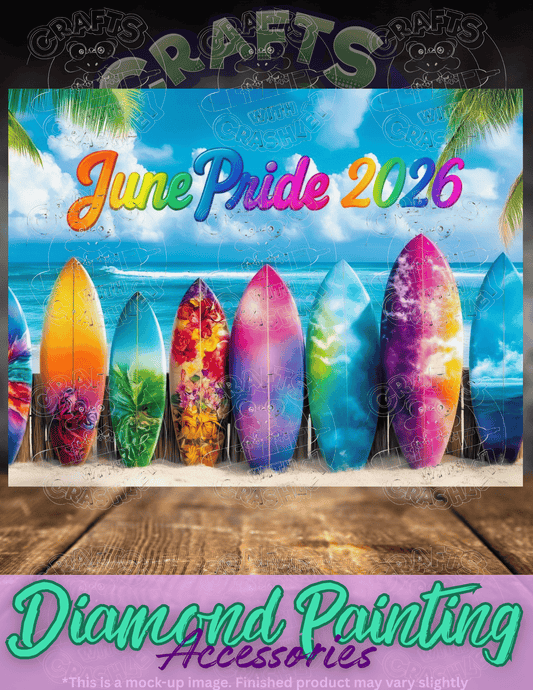 "June Pride 2026" by ©Stacy Deal Premium Accessories for Diamond Painting