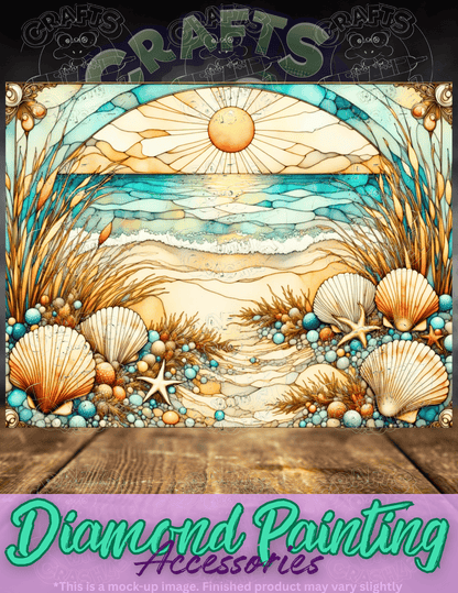 "Sea Reflections" by ©T.S. Larking Premium Accessories for Diamond Painting