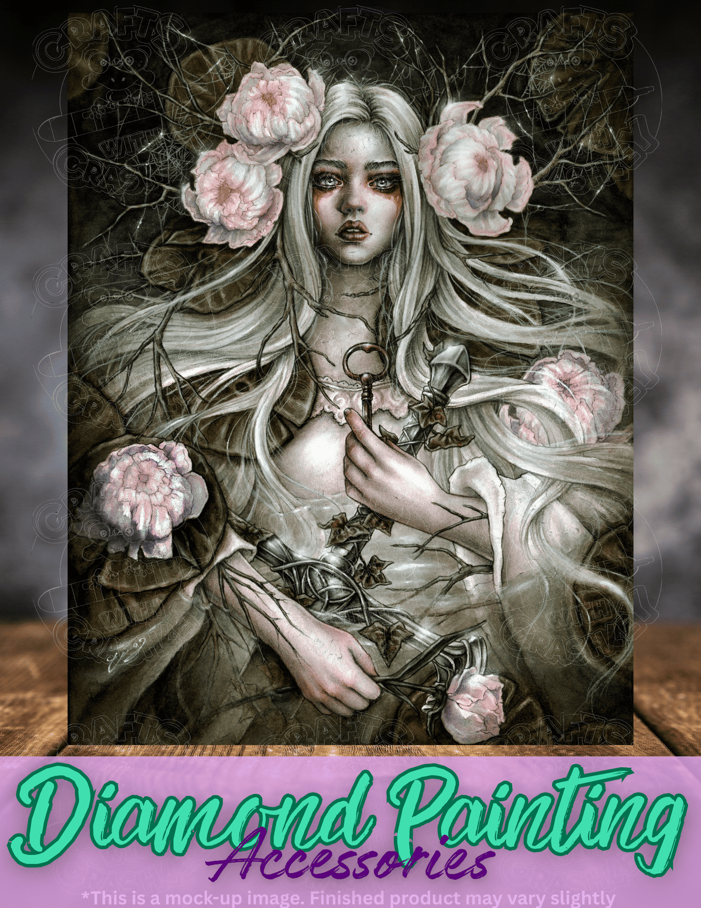 "Lady of the Lake" by ©Enys Guerrero Premium Accessories for Diamond Painting