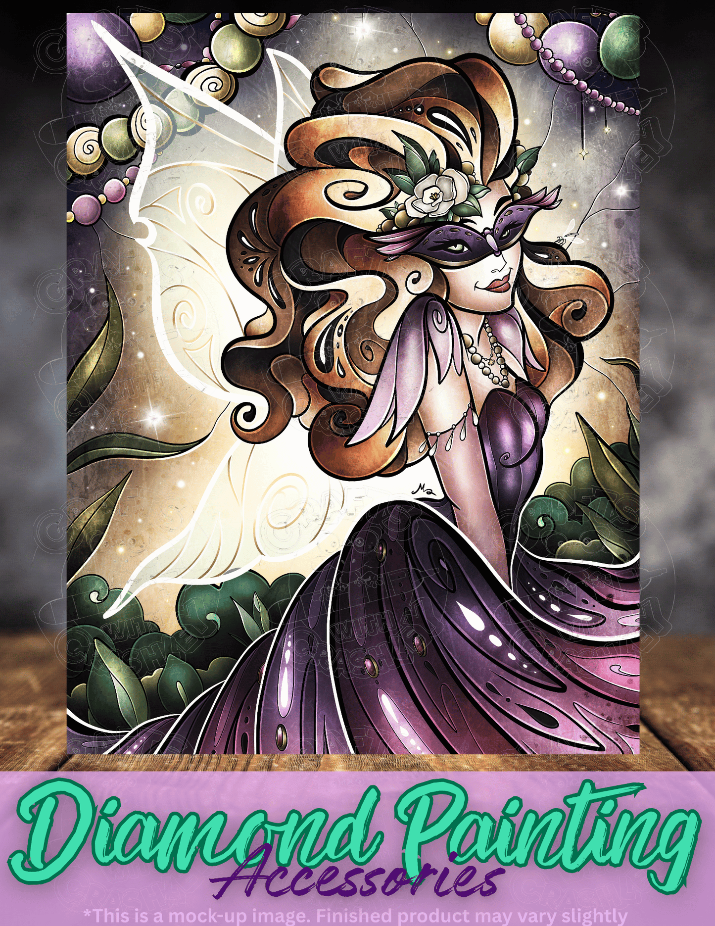 "Fairy Lights and Parade Nights" by ©Mandie Manzano Premium Accessories for Diamond Painting