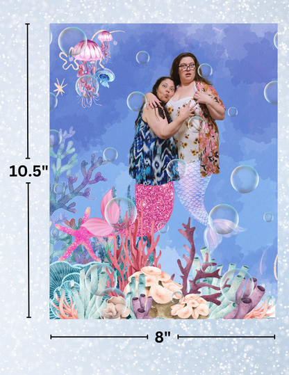 "Bermaids" Decorative Diamond Painting Release Papers