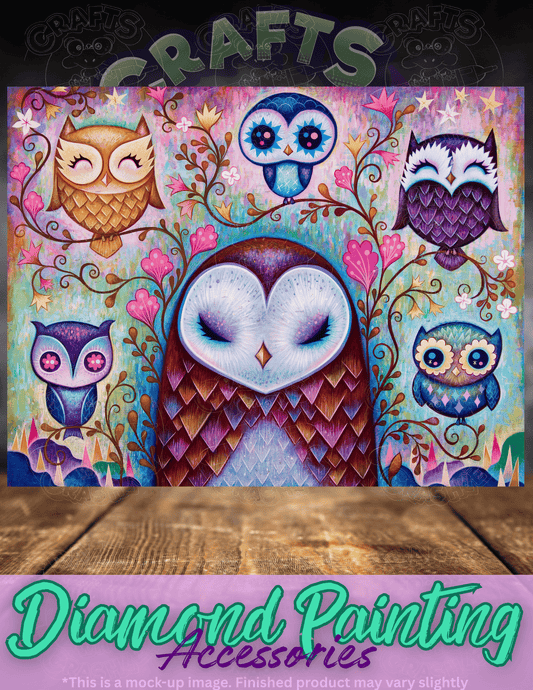 "The Great Big Owl" by ©Jeremiah Ketner Premium Accessories for Diamond Painting