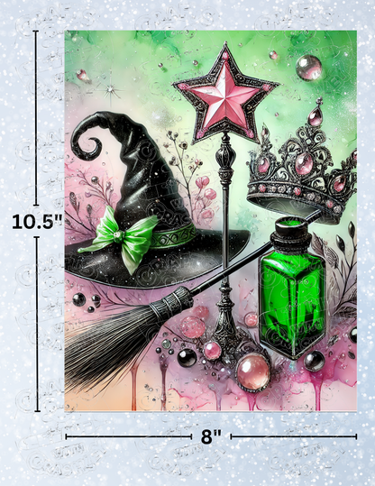 "Wicked Game" by ©Cocomarshmallow Decorative Diamond Painting Release Papers