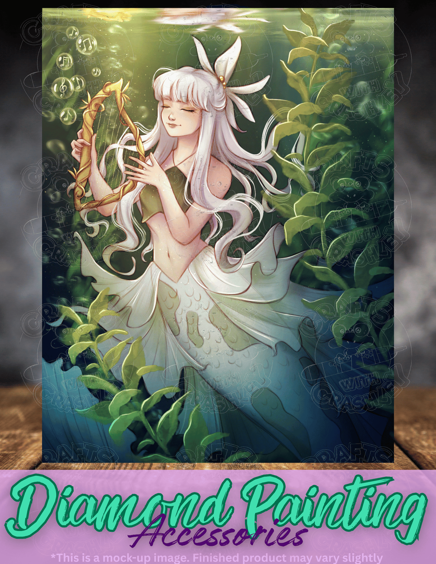 "Ghost Orchid" by ©Femke Deborah Premium Accessories for Diamond Painting