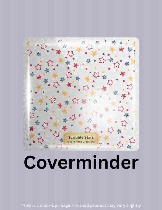Scribble Stars by ©Sara Anne Creations Limited Edition Coverminder