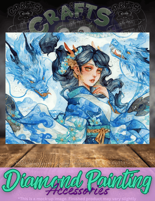 "Mizuchira" by ©Margaret Morales Premium Accessories for Diamond Painting