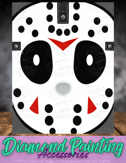 "Hockey Mask" by ©Mrs Coffee Premium Accessories for Diamond Painting