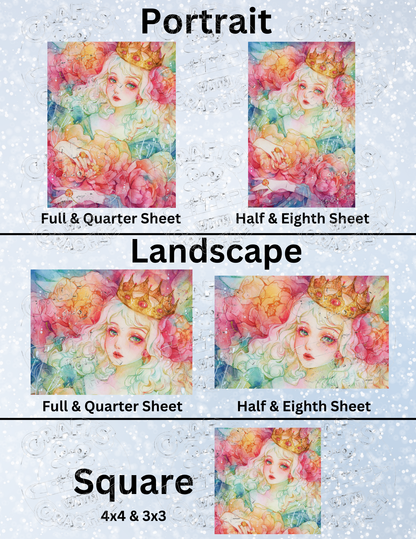 "Chroma" by ©Margaret Morales Premium Decorative Release Papers for Diamond Painting