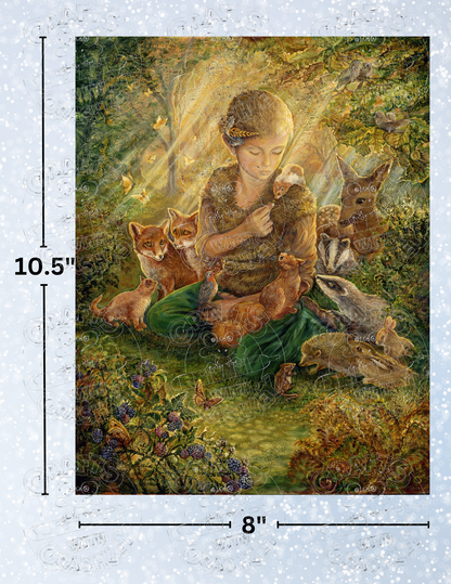 "Forest Friends" by ©Josephine Wall Decorative Diamond Painting Release Papers