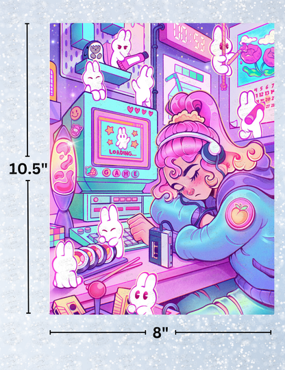 "Loading..." by ©Mrs Butter D Decorative Diamond Painting Release Papers