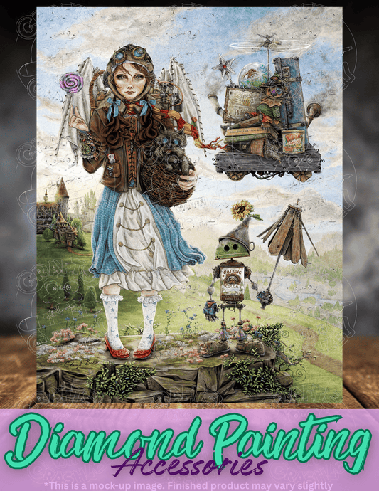 "Dorothy Goes to a Magical School" by ©Cheryl Baker Premium Accessories for Diamond Painting