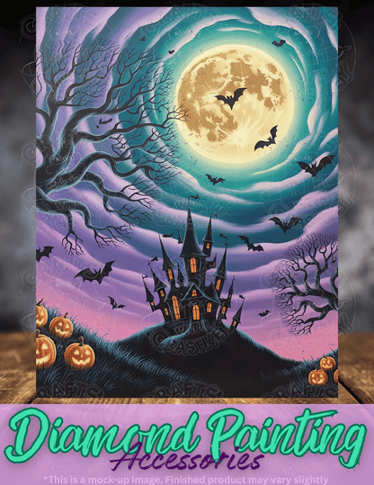 "Spooky Castle" Premium Accessories for Diamond Painting