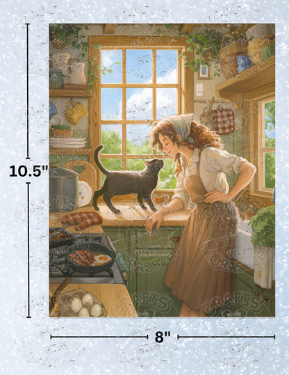 "Breakfast Buddies" By ©Ivy Dolamore Decorative Diamond Painting Release Papers