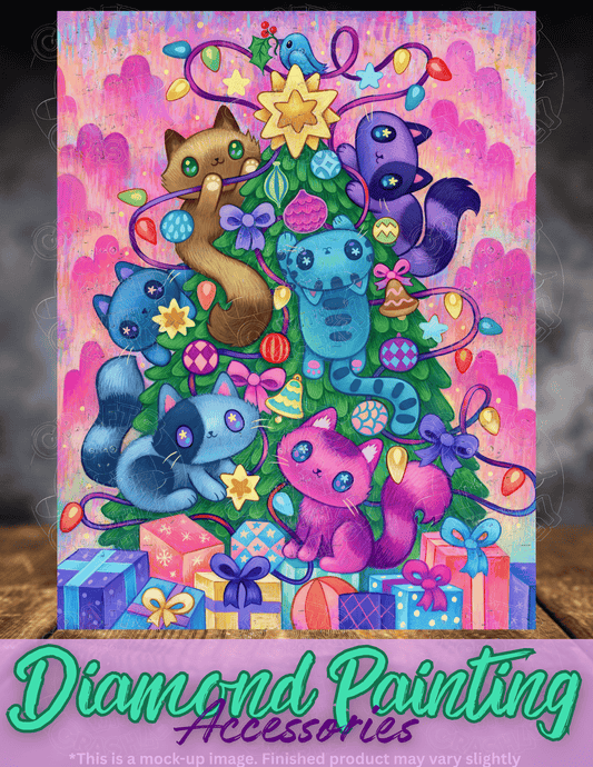 "Neko Cat Tree" by ©Jeremiah Ketner Premium Accessories for Diamond Painting