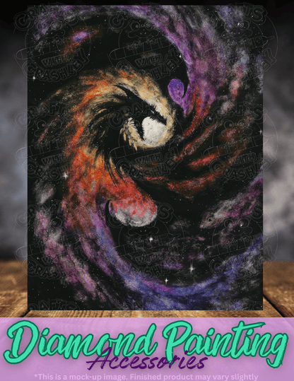 "Dragon Galaxy" by ©Stanley Morrison Premium Accessories for Diamond Painting