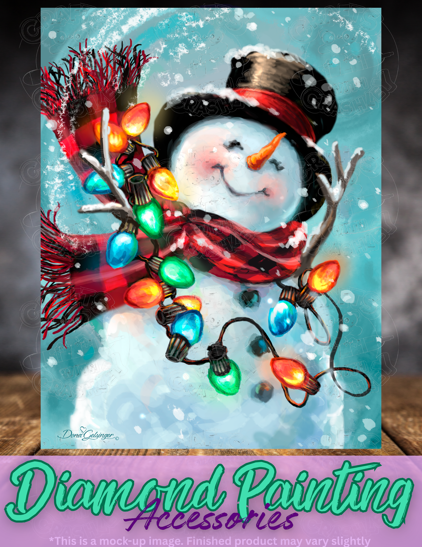 "Christmas Joy" by ©Dona Gelsinger Premium Accessories for Diamond Painting