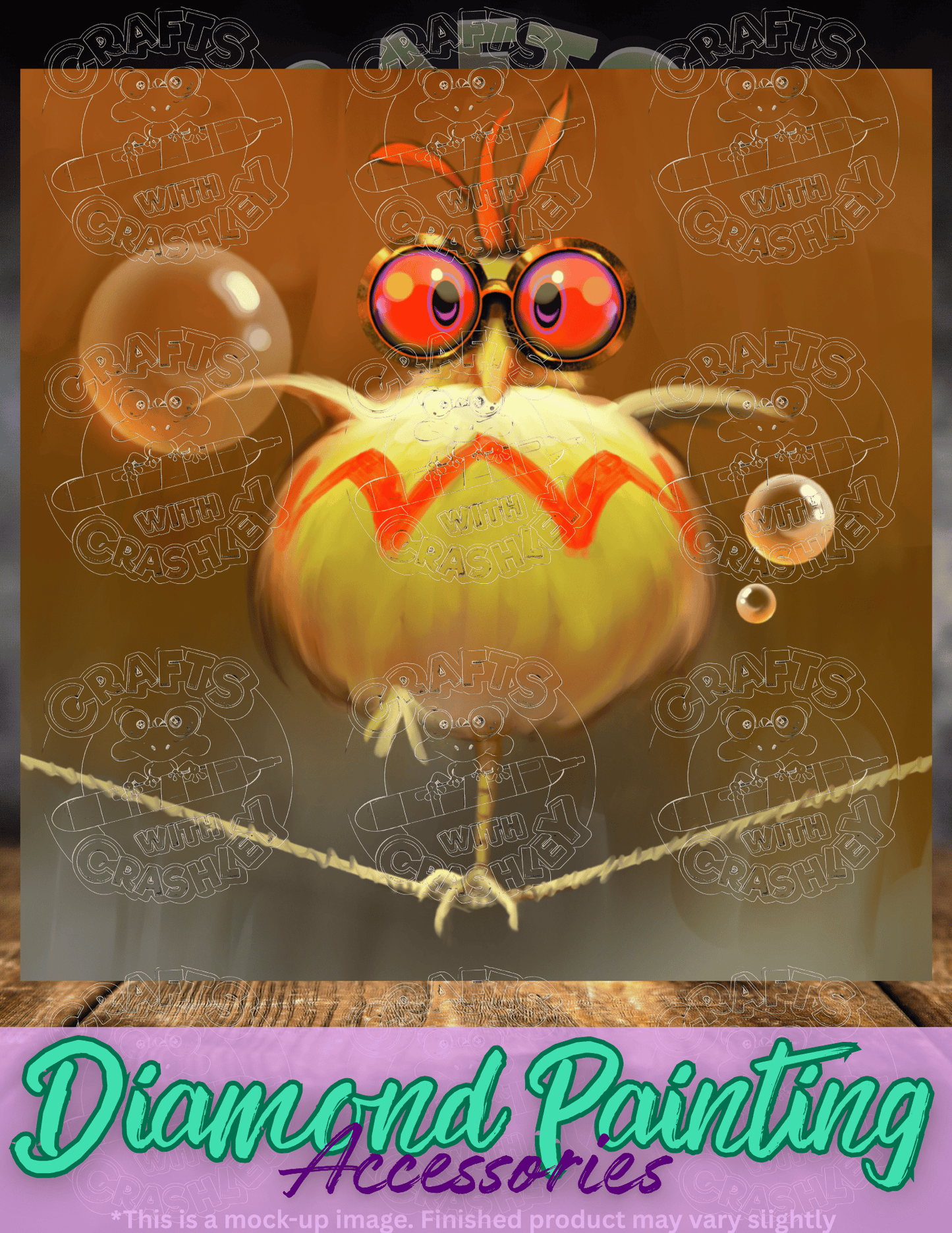 "J J Balancing Act" by ©Richard Lorenz Premium Accessories for Diamond Painting