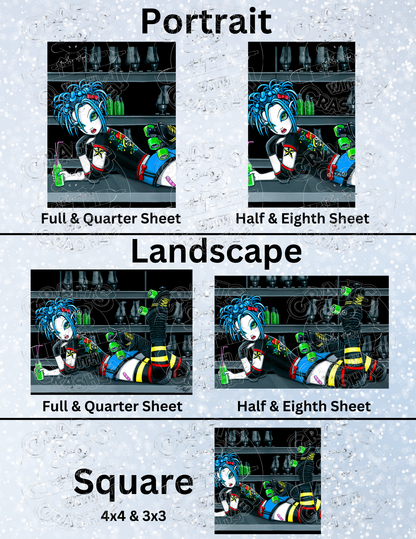 "Darby" by ©Myka Jelina Premium Decorative Release Papers for Diamond Painting