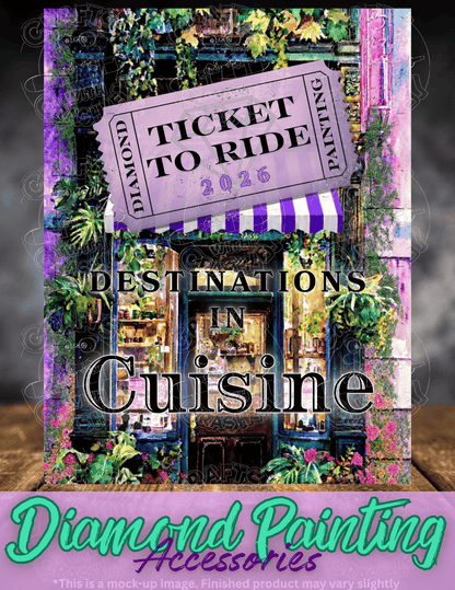 "Ticket to Ride 2026 Chocolatery" Premium Accessories for Diamond Painting