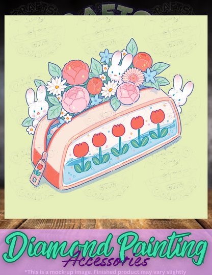 "Forget Me Not" by ©Hiroko Hashimoto Premium Accessories for Diamond Painting