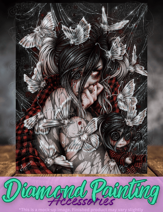 "Button Eye" by ©Enys Guerrero Premium Accessories for Diamond Painting