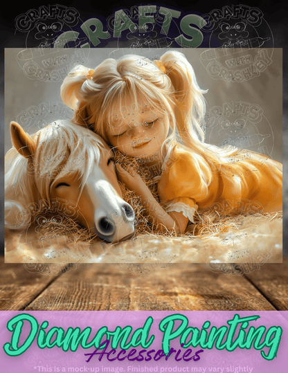 "She Sleeps in Trust" by ©Stacy Deal Premium Accessories for Diamond Painting