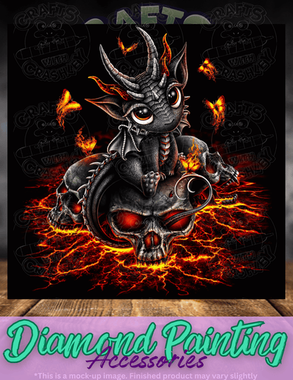 "Descendant of the Volcano" by ©Sarah Richter Premium Accessories for Diamond Painting