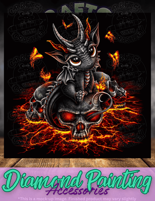 "Descendant of the Volcano" by ©Sarah Richter Premium Accessories for Diamond Painting