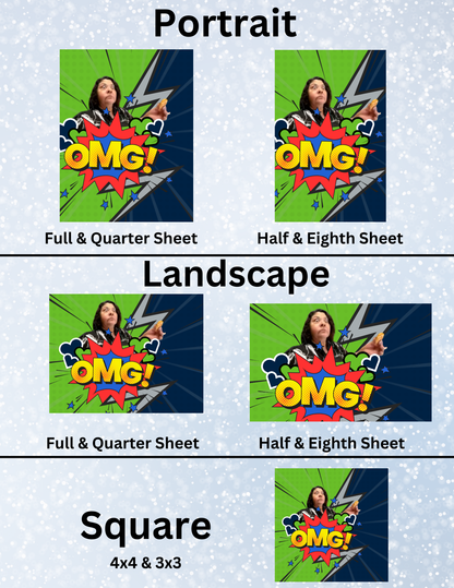 "OMG Berta" Decorative Diamond Painting Release Papers