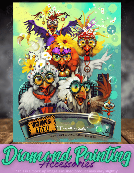 "Trippin With My Sisters" by ©Richard Lorenz Premium Accessories for Diamond Painting