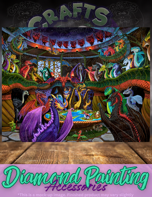 "Council of the Ancients" by ©Stanley Morrison Premium Accessories for Diamond Painting