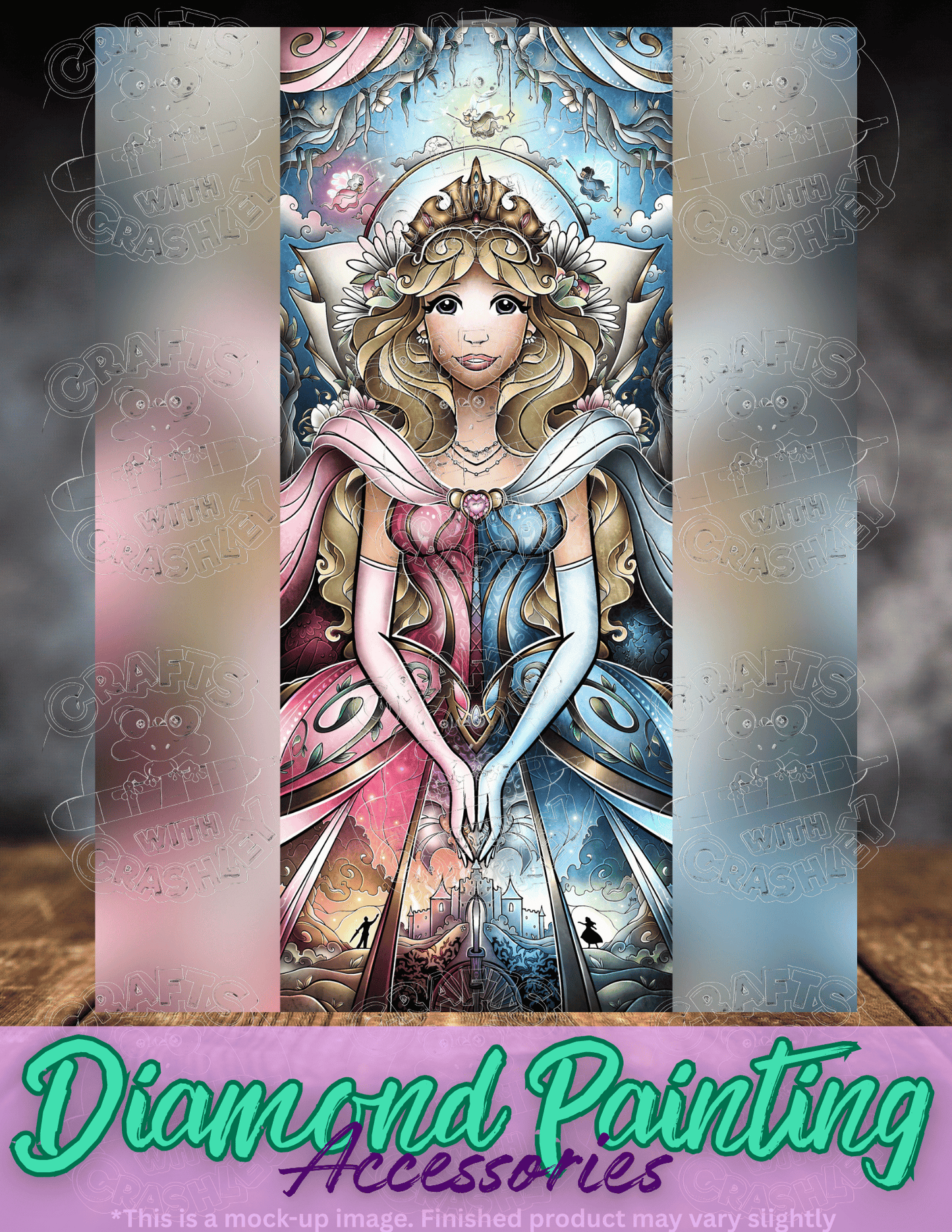 "True Loves Kiss the Spell Shall Break" by ©Mandie Manzano Premium Accessories for Diamond Painting