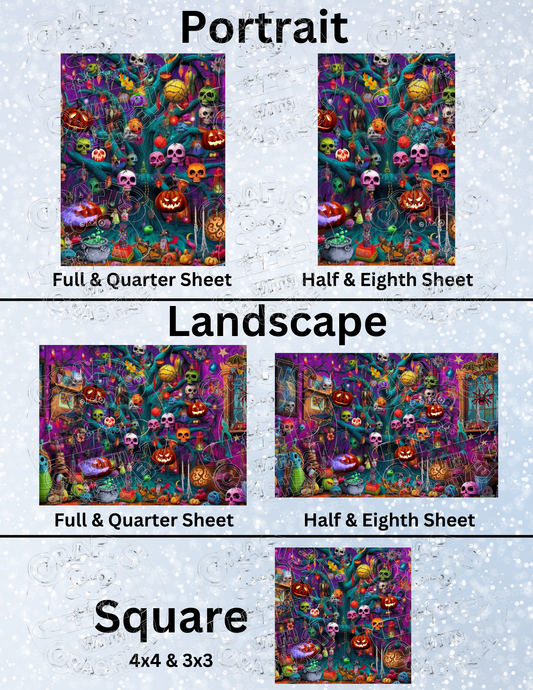 "Nightmare Manor" by ©Catriona Crehan Premium Decorative Release Papers for Diamond Painting