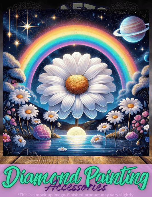 "Starlight Daisy" by ©Cocomarshmallow Premium Accessories for Diamond Painting