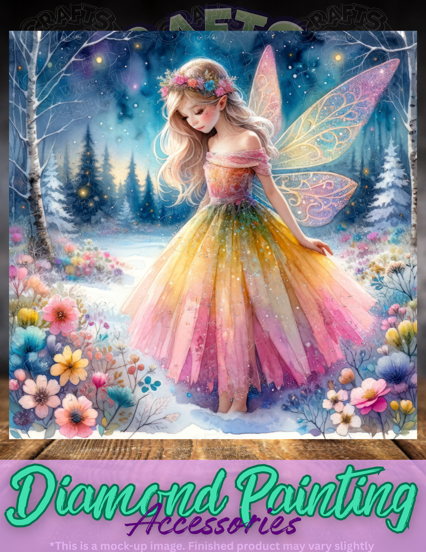 "Flower Fairy" by ©Cocomarshmallow Premium Accessories for Diamond Painting