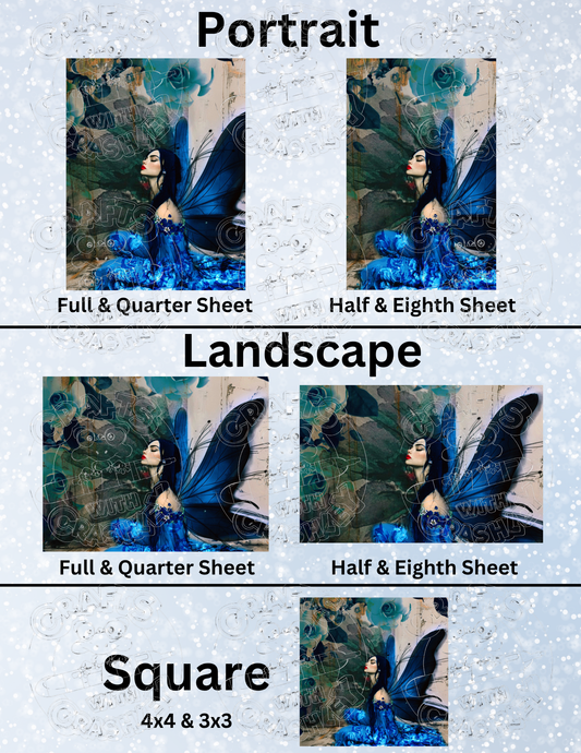 "Athena" by ©Cheryl Carpenter Premium Decorative Release Papers for Diamond Painting