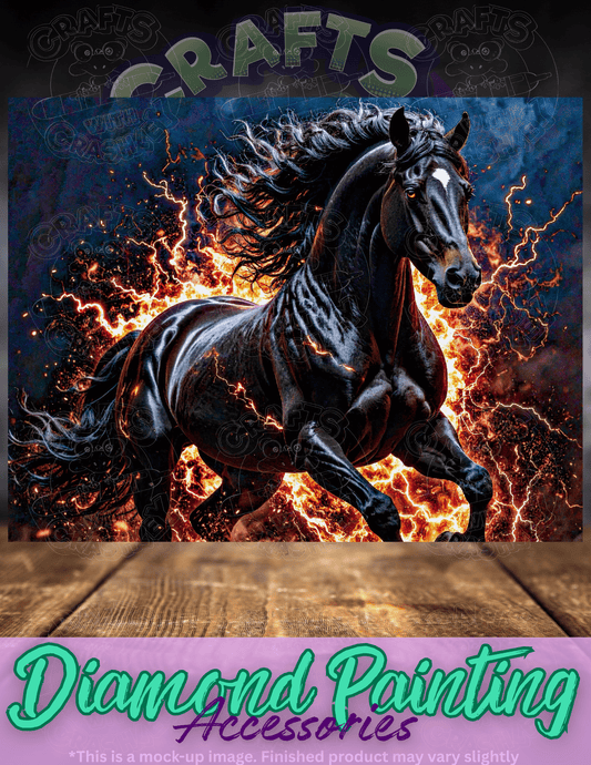 "Inferno Flames" by ©Kelly Reins Premium Accessories for Diamond Painting