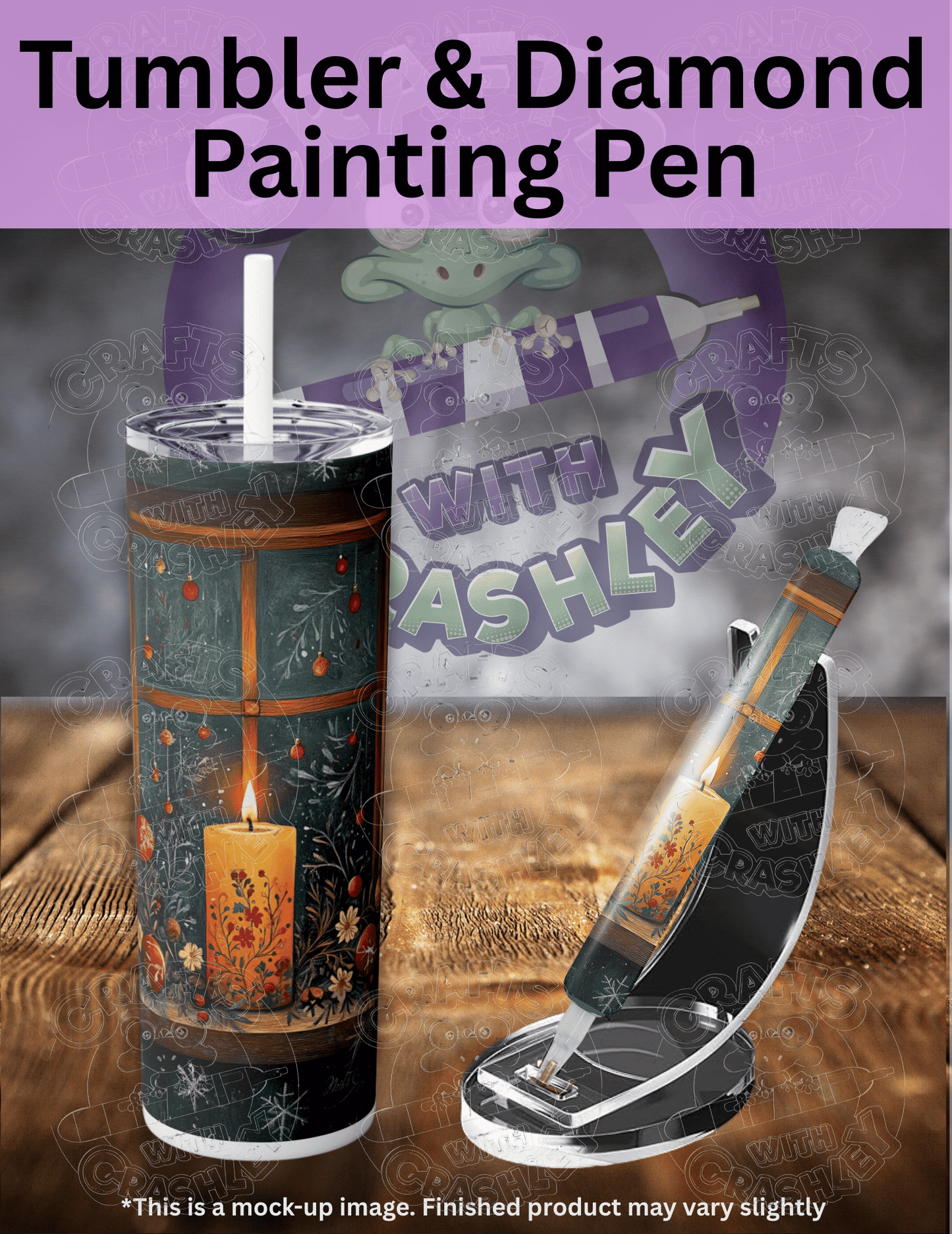 "Winter Glow Reflections" Premium Accessories for Diamond Painting