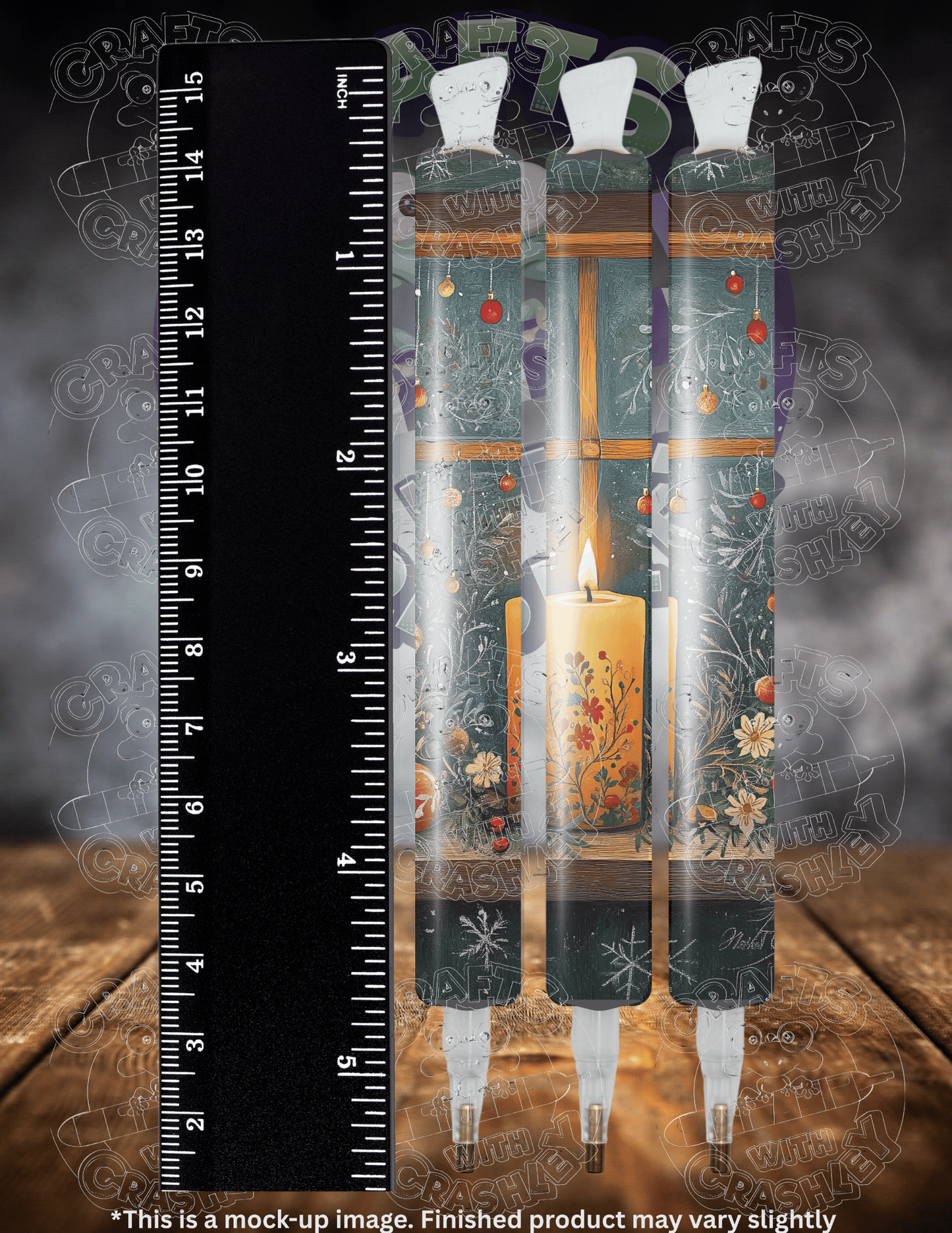 "Winter Glow Reflections" Premium Accessories for Diamond Painting