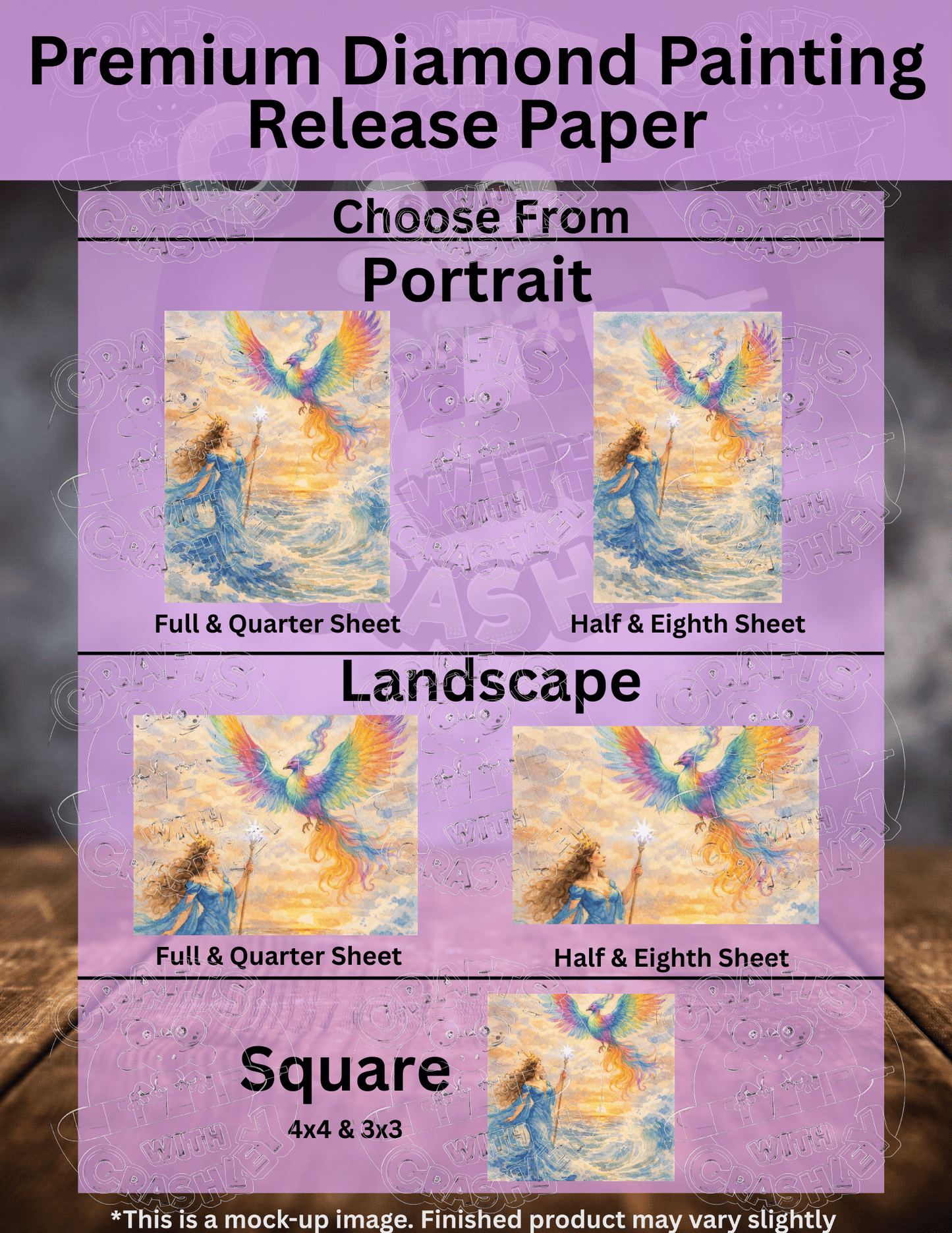 "Spirit of Rebirth " by ©RedNiN Gallery Premium Accessories for Diamond Painting