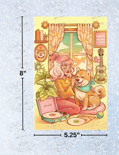 "Love, Music, & Family" by ©Mrs Butter D Decorative Diamond Painting Release Papers